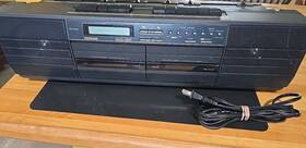 Rt-8539 Toshiba Vintage 1980s Boombox Radio Cassette. Works Great Cassette