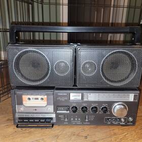Rt-8700s Toshiba Rt-8700 Stereo Radio Cassette Black Boombox Doesnftt Work
