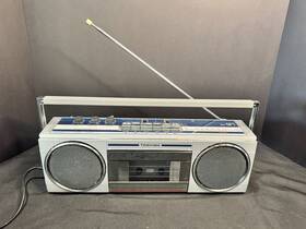Rt-sf1 Toshiba Boombox Silver Includes Power Cord Tested Works