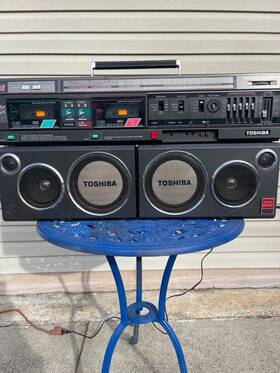 Rt-sx1000 Toshiba Cassette Boombox