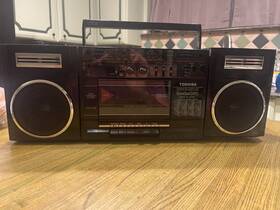 Rt-sx16 Toshiba Bombeat Sx16 Vintage Stereo Cassette Boombox