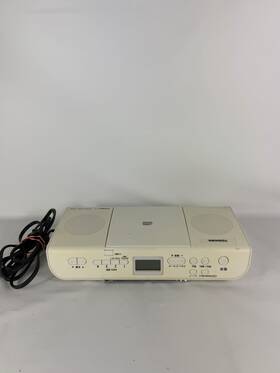 Ty-c24 Toshiba Slim And Stylish Body Radio Cd Player White Am Wide-fm
