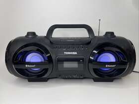 Ty-cwu500 Toshiba Bluetooth Boombox Speaker Subwoofer Eq Usb Sd Aux Cd Fm Mp3