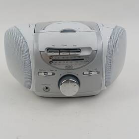C476g Tozai Mini Portable Radio. Am/fm Stereo Cassette Tape Player