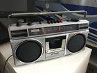 Tp-6432 Unisonic Vintage Sanyo Ghettoblaster Boombox Radio Cassette Recorder