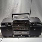 Trc-97x Lasonic Vintage Stereo Cassette Recorder Boombox Input