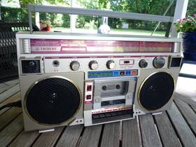 Cx-479f Trident Boombox Ghetto Blaster - Works See Video Clean Unit Fast Shipping