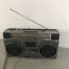 Trk-7040h Hitachi Vintage Boombox Ghettoblaster Radio