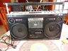 Trk-8080h Hitachi Boom Box Portable Stereo Radio Cassette Recorder