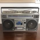 Trk-8800rm Hitachi Perdisco Vintage Portable Stereo Cassette Recorder Boombox