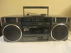 Trk-93oh Hitachi Vintage Portable Sound Stereo System Cassette Boombox