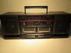 Trk-w540h Hitachi Trk Double Cassette Recorder Boombox Ghetto Blaster