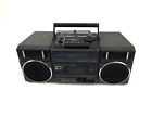 Trk-w930h Hitachi Vintage Portable Boom Box Radio Detachable Speakers