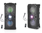 Ts-4528 Nutek Rechargeable Karaoke Party Speaker System With Bluetooth 670739025171