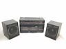 Twp-8101 Goldstar Vintage Dual Stereo Cassette Recorder Boombox Ghetto Blaster