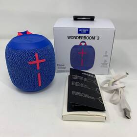 984-001808 Ultimate Ears Wonderboom 3 Bluetooth Speaker Blue