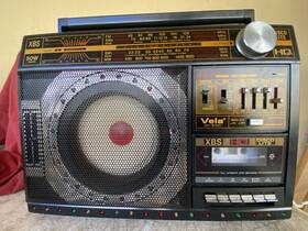 Dk-300 Vela Dk300 Vintage. Boombox Radio Cassette Player No Lasonic Conion Sharp