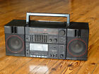 Vmc-100 Vector Research Vmc Old School Boombox Stereo Radio Tape Cassette