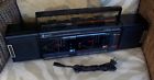 W-15 Samsung Vintage Boombox Ghetto Blaster Radio Double Cassette