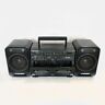 Wf-a600 Sharp Vintage Boombox Stereo Dual Cassette Player Ghettoblaster