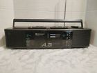 Wkc-9558 Seiko Instruments Inc Vtg Am Fm Stereo Dual Cassette Recorder
