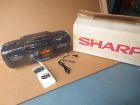Wq-t352 Sharp Vintage Boombox Stereo Cassette Surround Twincam Sealed