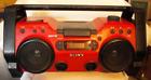 Z2-h10cp Sony Heavy Duty Audio System Job Site Boom Box Tested