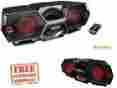 Zs-btg905 Sony Boombox All-in-one Mega Bass Reflex Stereo Sound System Bluetooth 4905524933895