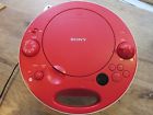 Zs-e5 Sony Red Cd Player 0027242766730