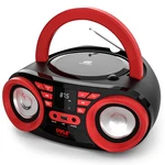 Pyle Portable Cd Player Bluetooth Boombox Speaker - Am/fm Stereo Black Red. Fixed Price $107.03.