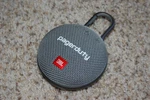 Jbl Clip 3 Portable Waterproof Wireless Bluetooth Speaker, Gray - Pagerduty Swag. Fixed Price $17.99.