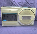 Vtg Magnavox D7140 Boom Box Am Fm Radio With Non Working Cassette Deck. Fixed Price $20.00.