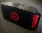 Rare Beats By Dr. Beatbox Portable Bluetooth Speaker (black And Red). Fixed Price $175.00.