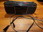 Vtg 90 Emerson CTR911C Boombox Am/fm Stereo Radio Cassette Recorder Tested. Fixed Price $49.95.