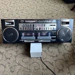 Fisher PH463 High Fidelity Boombox Radio Dual Cassette Vintage- Parts Or Repair. Fixed Price $34.95.