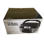 Vivitar Wireless Cd Retro Boombox Bluetooth Cassette Player Am/fm Radio Black. Fixed Price $49.99.