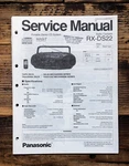 Panasonic RX-DS22 Radio Cassette Service Manual *original*. Fixed Price $19.97.