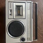 Vintage Panasonic Radio Cassette National 2 Way Boombox RX-1650. Fixed Price $55.88.