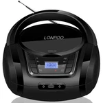 Lonpoo Cd Player Portable Boombox With Fm Radio Usb Bluetooth Aux Earphone Jack. Fixed Price $80.68.