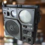 National Panasonic RF-877 Cougar NO.7 1973 Vintage Bcl Fm Mw Sw Band Gyro. Fixed Price $349.46.
