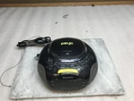 Sony Psyc ICF-CD832 Clock Radio Am/fm Y2K Vintage Black. Fixed Price $29.99.