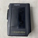 Sanyo Cue & Review Quick Cassette Player Recorder M-1019 Tested. Fixed Price $15.19.