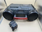 Sony CFD-980 Sports Water Resistant Cdradiocassette Boombox Mega Bass Works Read. Fixed Price $79.99.