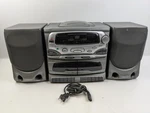 Koss HG835B Boombox Cd Player Dual Cassette Am/fm Radio Fully Functional Works. Fixed Price $69.99.