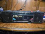 Vintage Emerson CTR929 Boombox Am/fm Radio Dual Cassette Player Tested Working. Fixed Price $130.00.