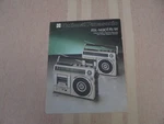 Panasonic RX-1490T/R/W Cassette Recorder Radio Leaflet Brochure Prospekt Japon. Fixed Price $7.99.