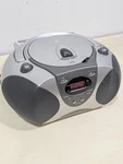 Durabrand CD-1095 Silver Boombox Am/fm Radio Player Headphone Jack. Fixed Price $19.95.