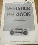 Fisher Ph 460K Stereo Radio Cassette Recorder Original Service Repair Manual. Fixed Price $14.94.