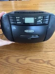 Jensen CD545 Portable Aux Player Cassette Recorder Am/fm Radio Boombox Works. Fixed Price $28.00.