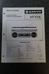 Sanyo M7100K Service Manual. Fixed Price $21.99.